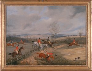 Scène de chasse - Traquer le couvert - Henry Thomas Alken